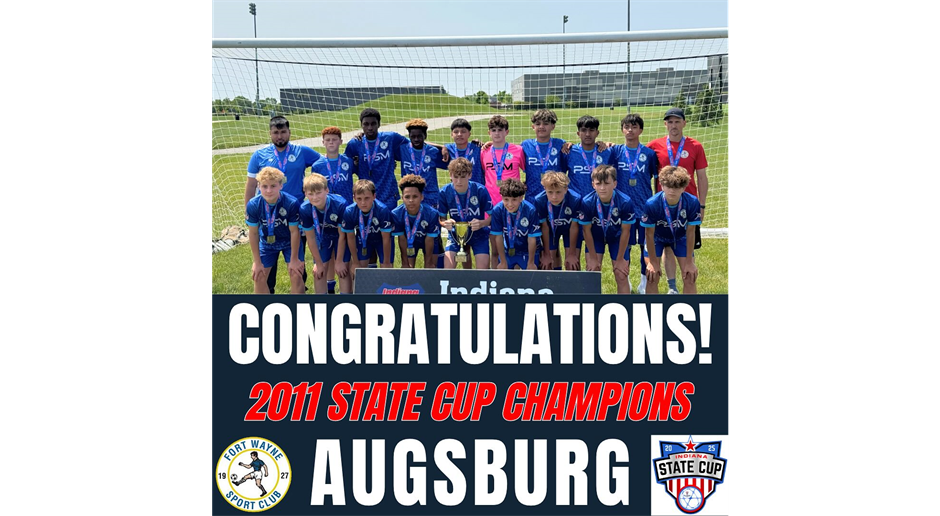 Augsburg State Cup Champions