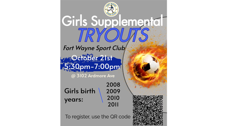 Girls Supplemental Tryouts
